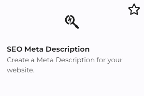 seo meta description